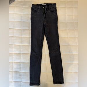 Madewell Women's Black Skinny Jeans